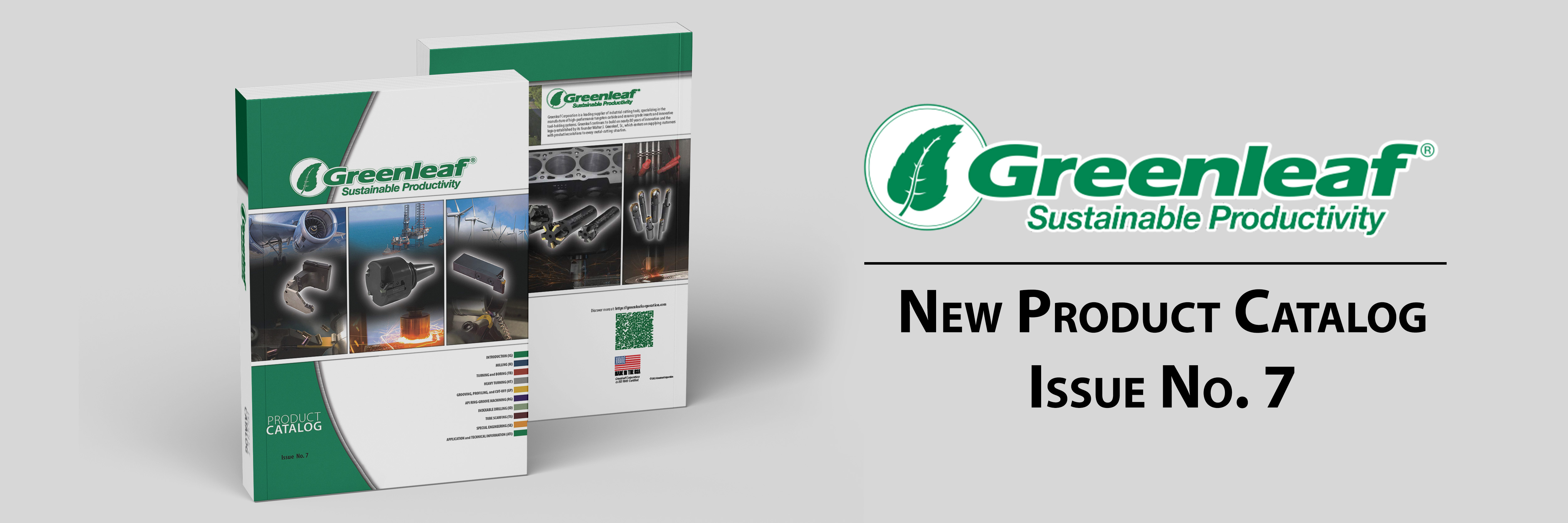 Greenleaf Corporation's 2023 Catalog covers
